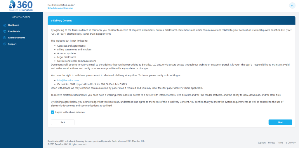 3. E-Delivery Consent