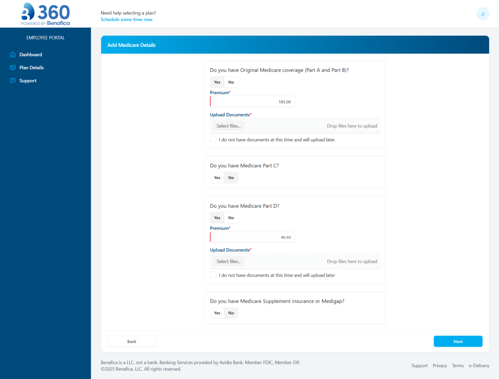 BEN360 Medicare information