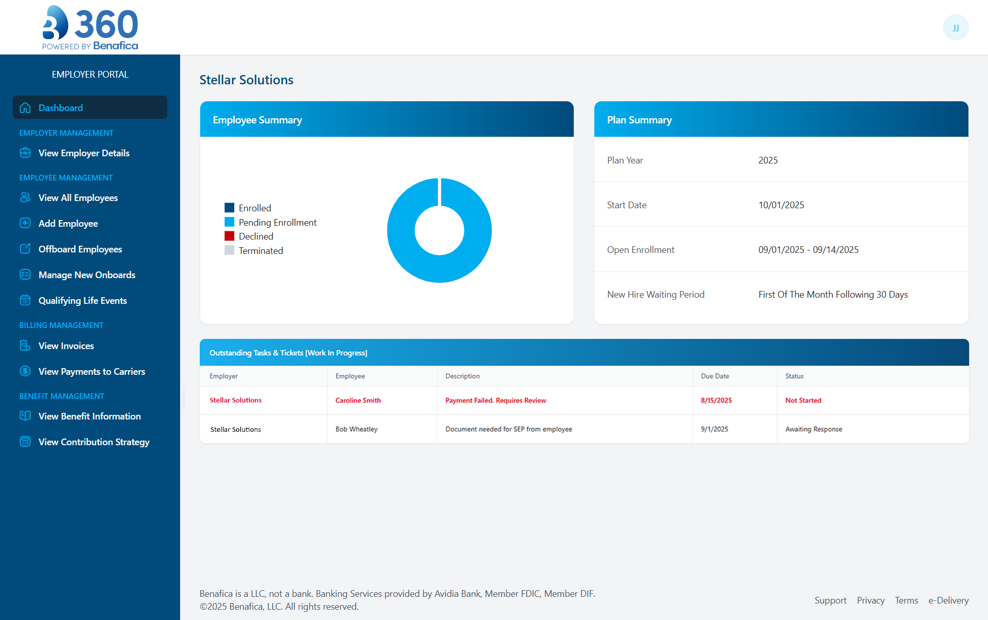 Employer-Dashboard